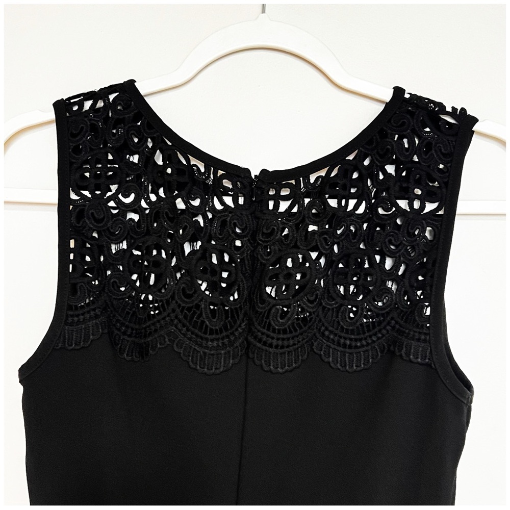 Lulu’s According To Love Black Lace Skater Dress Size Small - Picture 5 of 16